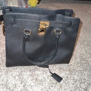 Black Michael Kors Tote Bag
